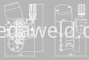 DC28V Welding Wire Feeder Assembly